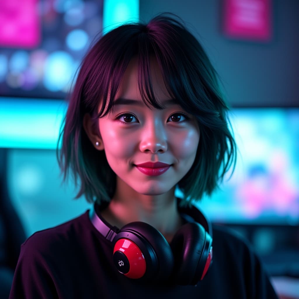 ユナのゲーミングデスク